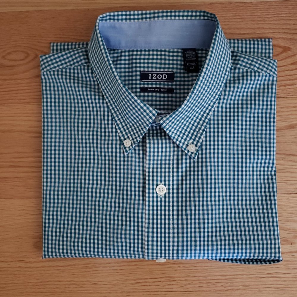 IZOD Men's Long Sleeve Shirt Size XLT